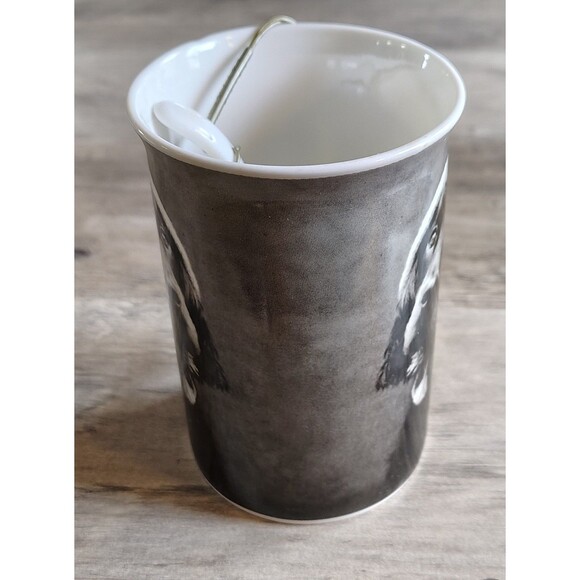 ND Exclusive Dog In Hat Mug With Attached Spoon Collectible Coffee Cup - Picture 2 of 7